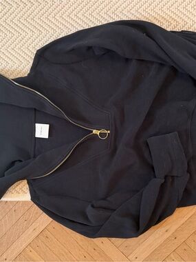 Varley Black Zip Up